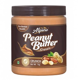 Alpino Peanut Butter Classic Crunch  Jar  1 kilogram
